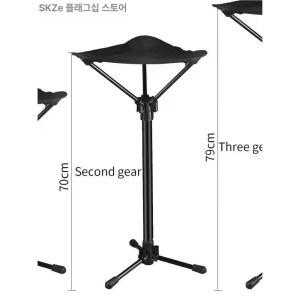 서서앉는의자 휴대용 체어 스탠딩 단발 간이 대기 의자 지하철