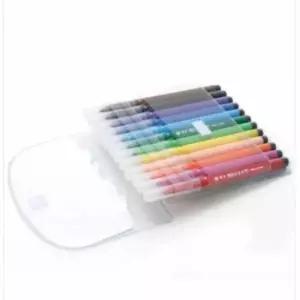 [문구/오피스] 12색 컬러 사인펜 조카 선물 잘 지워지는 마카 감성 필기구