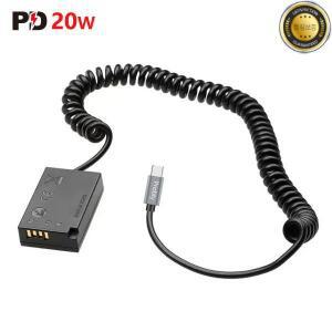 DR-E18 유형 USB C LP-E17 더미 배터리 전원 어댑터 Canon EOS R10 RP 200D 77D