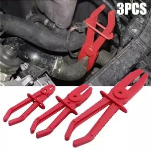 3 개/대 자동차 호스 튜브 클램프 펜치 도구 브레이크 연료 워터 라인 수리 제거 손