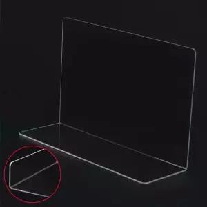 다용도 엘형 L형 아크릴 투명 가림막 칸막이 진열대