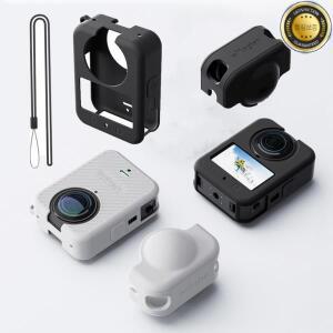 Dji Osmo 360 용 케이스 실리콘 보호 커버 OSMO 카메라 쉘 액세서리 안티 스크래치 렌즈 캡