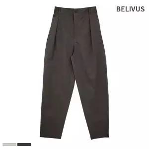 남자 우븐 팬츠 핀턱 바지 BDM304 데일리 정장 bella.doi 노턱 순모