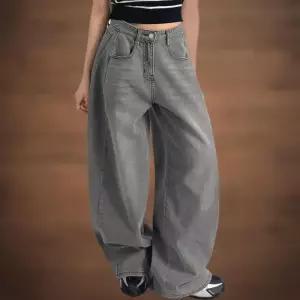 [신상오픈런]여성 벌룬 맥시 와이드 팬츠 옆트임 5가지 색상 청바지 (33265472)