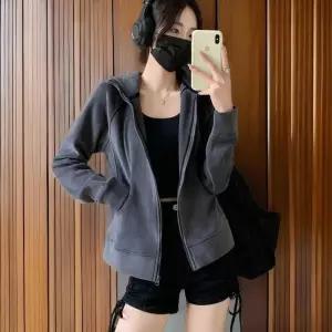 [신상오픈런]여성용 루즈핏 후드 집업 간절기 후리스 (32349221)