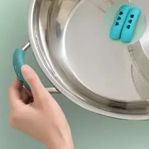 냄비 손잡이 실리콘 핸들커버 1개 열차단 하트커버 냄비집게