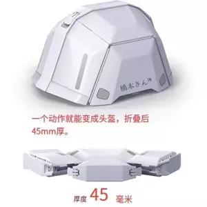 접이 안전모 방재 통풍 고강도 현장 헬멧 일본형