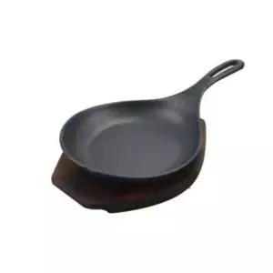 무쇠팬 특원형팬 주물팬 목판 중형 무쇠팬 볶음팬 철판 업소