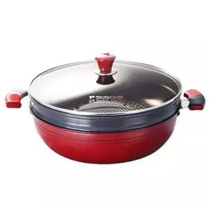 키친아트 찜냄비 경질 찜솥 채반 찜기 찜통 2단 28cm 냄비