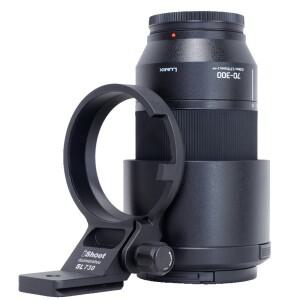 Lumix S 70-300 F4.5-5.6 용 iShoot 렌즈 칼라 매크로 OIS 삼각대 마운트 링 어댑터 (Arca 스위스 Devotail