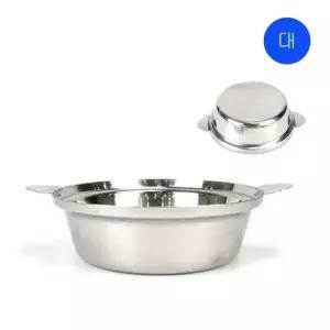 해물칼국수 스텐 전골냄비 대 뚜껑 미포함 전골냄비