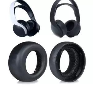 PS5 PULSE 3D 헤드셋 교체용 이어 패드 쿠션 커버 블랙 헤드폰 수리