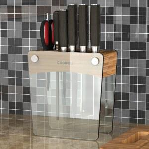 주방용품 칼꽂이 다용도 스탠드 가정용 3type 베 중식도 수납 회칼