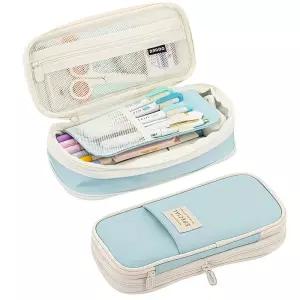 대용량 필통 문구류 학교 용품 파우치 사무실 책상 정리 가방 학생 펜 케이스 박스