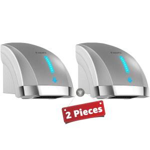 욕실용 2팩 핸드 자동 벽걸이형 초조용하여 40dB 드라이어 광고 1600W 교통량이