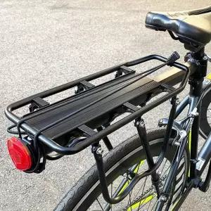 자전거 후미 짐받이 접이식 투어링랙 알루미늄 자전거 짐받이 리어랙 캐리어 패니어 수하물 거치대 트렁크