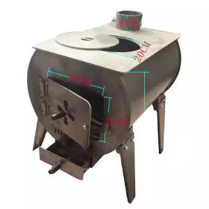 화목난로 주물 야외 화덕 주물난로 펠렛 캠핑