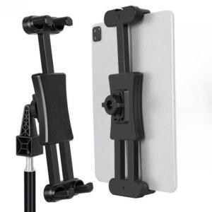 태블릿거치대 클립 태블릿용 클램프 휴대폰 대형 각도조절