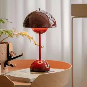 현대적인 버섯 모양 무드등 터치로 색상 변경 가능한 램프 침실 침대 옆 분위기 조명 홈데코 데스크탑 장식