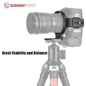 SUNWAYFOTO 삼각대 마운트 링 칼라 렌즈 어댑터  회전 퀵릴리즈 포함  소니호환 캐논호환 니콘 호환 후지호