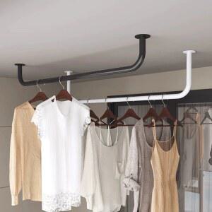 파이프옷걸이 천장형 벽걸이 행거 디피 천장