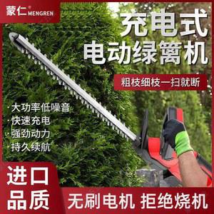 충전식 전정기 무선 정전기 트리머 조경 전기톱 벌초 헤지