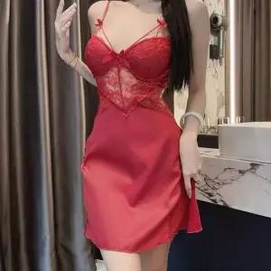 캡내장잠옷 여자 레이스 슬림 원피스 잠옷 끈나시 팬티 홈웨어 파자마