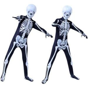할로윈 튬 해골 성인 의상 복장 공포 파티 성인용