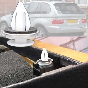 BMW 호환 X5 E53 2000 - 자동차 앞 뒷문 카드 패널 리벳 근막 라이닝 트림 클립 교체 51418224768