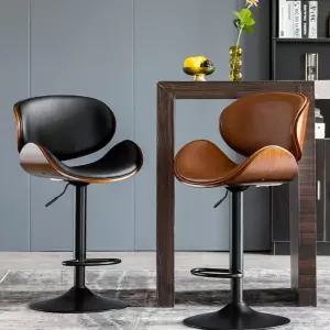 아일랜드식탁 홈바 의자 바텐더 프론트 회전 바체어