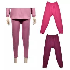 여성 기모 부드러운 내의바지 하의 9부 내복바지 Free ZAD8+5YCh