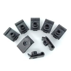 라이너 범퍼 U 너트 고정 패스너 클립 나사 클램프 리테이너 자동차 바디 플라스틱 리벳 For Toyota Lexus