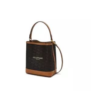 질스튜어트 뉴욕 로젤라칠링 브라운 로젤라 칠링 패턴 가죽 콤비 버킷백 M JABA6E355W2 국내매장판 1685245