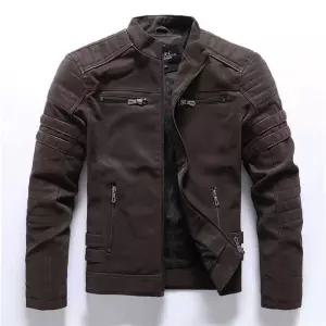 바이크 상의 가죽자켓 라이더 레더 재킷 겨울 점퍼 상품