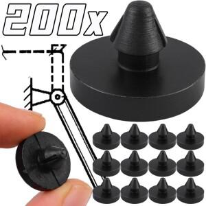 자동차 클러치 페달 클립 브레이크 라이트 스위치 카시트 쿠션 교체 부품 Toyota Lexus 용 패스너