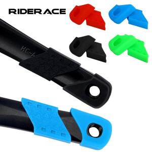 자전거 크랭크 암 보호 커버 실리콘 로드 부츠 방진 MTB 사이클링 액세서리