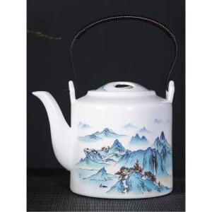 정종 도쿠리 보온 술잔 검은대나무 온사케 사케데우기 술병