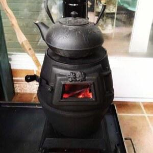 주물 화목난로 가정용 불멍 감성 캠핑 펠렛 장작 고구마 소형 무쇠 농업용