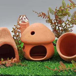 파충류 수조 수족관 어항 은신처 사육장 장식 동굴