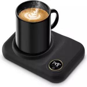 커피 머그 워머 3템프 설정 USB 113 °F/131 °F/149 °F 플러그 인 캔들 코코아 차 연인을 위한