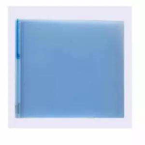 [문구/오피스] 서류 정리용 둥근 쫄대화일 A4 청색 파일 투명 서류철