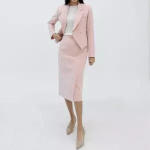 랩스커트 딱붙 슬림핏 정장 비서룩 슬릿 일자치마 (30089572)