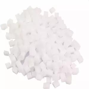 1팩 약 1000개 미니 스펀지 큐브 선물 상자 채우기 작은 블록 흰색