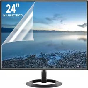 24인치 안티 글레어 매트 스크린 프로텍터 2팩 16 9 Sceptre/LG/Dell//Acer/ViewSonic/ASUS/Aoc/삼성