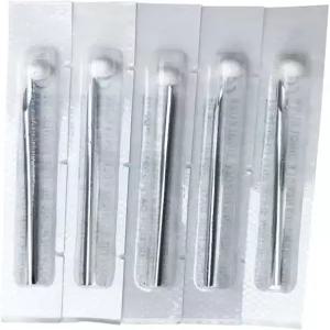 슈이니바 16G 100피스 바디 이어 배꼽 코 입술 유두 피어싱 바늘 타투 용품