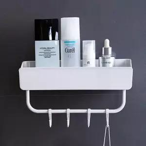 [제니케이]화장실 무타공 주방 선반 받침대 욕실 샤워 고정대 정리대 (11247019)