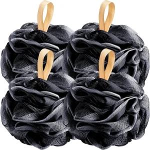 피셴트 루파 목욕 스펀지 샤워 부드러운 각질 제거 바디 스크러버 메시 퍼프 푸프 볼 남녀용 (50g/pcs)