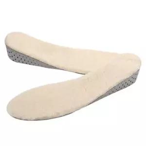 라텍스깔창 겨울 보온 방한 양털 키높이 라텍스 깔창 2cm