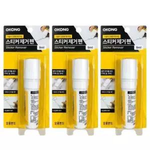 스티커제거 오공 스티커제거펜 자국 리무버유성 x(3개)낙서제거제