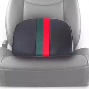 [콩심팥심]차량용 등 쿠션 세로줄 자동차 등받이 허리 쿠션 차량용허리쿠션